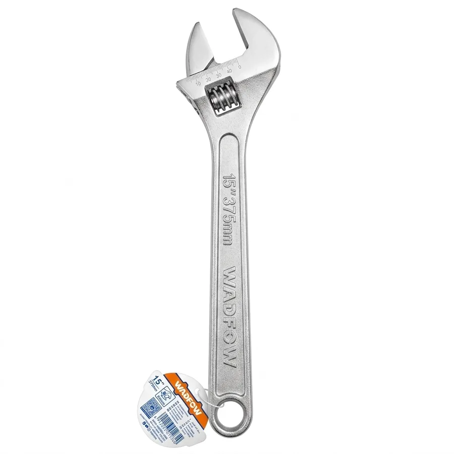 Cle a molette N° 15″ chrome 375 mm Ref: WAW1115