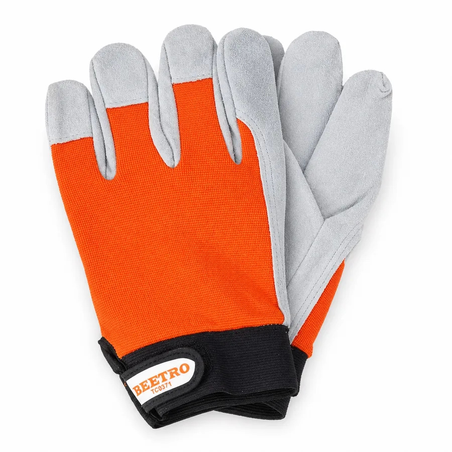 Gants en cuire manche ajustable avec scratche TC0371